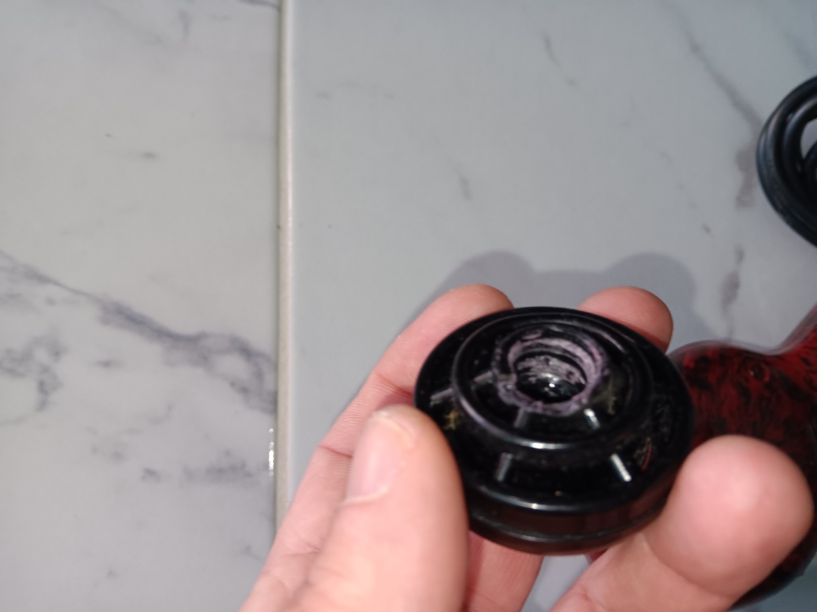 Vtg VibraKing massager Model FP One Head only with wear Tested Working 13ft wire