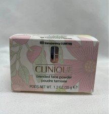 Clinique Blended Face Powder 03 Transparency 3 1.2 oz/35 g  New in Box Larger