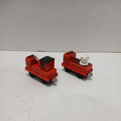 Thomas & Friends (Take N Play) SODOR RUSTY S Rescue Cars (Not Working) Used.