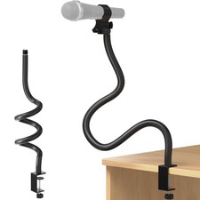 Microphone Stand,50 cm Long Flexible Gooseneck Arm Desktop Clamp Mount,Univer...
