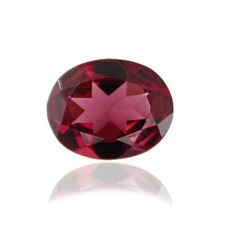 Red Rhodolite Garnet Oval 10x8mm 2 Ct, Rare and Exclusive Loose Natural Gemstone