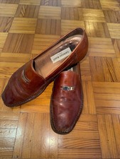 Lorenzo Banfi Herren Halbschuh Loafer Slipper, Größe 9 1/2