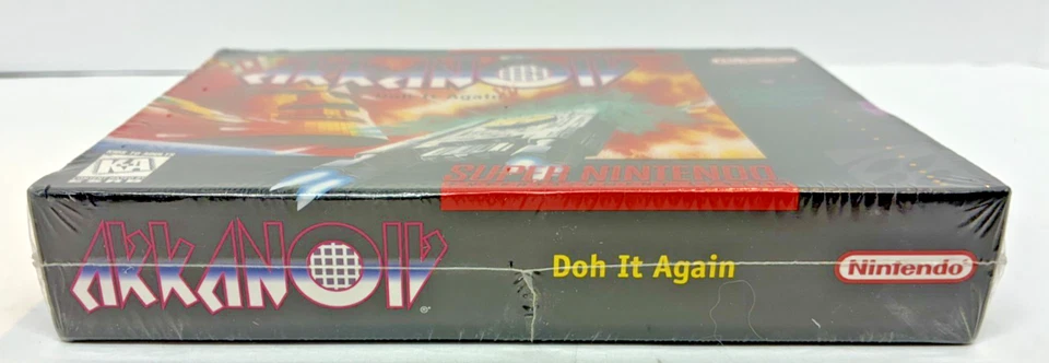 SNES: Arkanoid: Doh It Again *BRAND NEW/SEALED & FREE SHIPPING* - Image 2 of 4