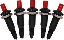 Meter Star Gas Heater One Outlet Piezo Igniter Spark Plug Push Button black 