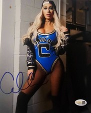 Carmella Signed Autographed 8x10 Photo JSA Authenticated METALLIC