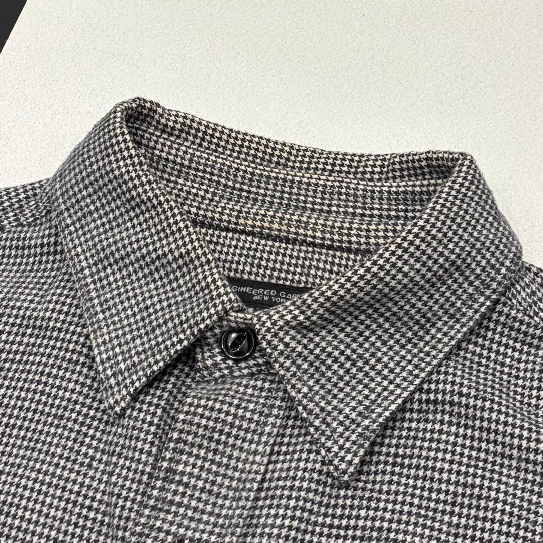 Engineered Garments Houndstooth Elbow Patch Work … - image 4