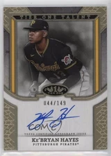 2024 Topps Tier One Tier One Talent Auto /149 Ke'Bryan Hayes #T1TA-KHA Auto