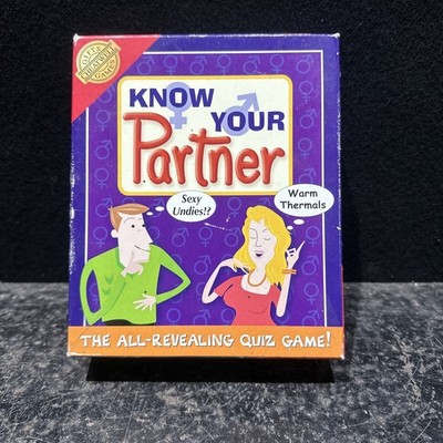 Kenne deinen Partner Quizspiel von Cheatwell Spiel. komplette ref d4