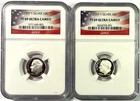 2009s, 2010s Roosevelt Silver Proof Dimes, PF69 Ultra Cameo NGC, FREE SHIPPING!