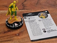 AG01 LOKI - 035 - RARE Marvel Studios Disney  Plus Heroclix 35