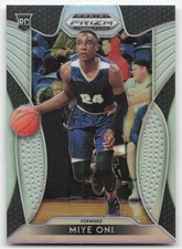 2019 Panini Prizm Draft Picks #60 Miye Oni Prizms Silver