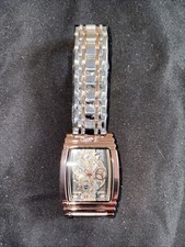 Stainless Steel Skeleton Watch
