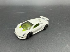 Hot Wheels Lamborghini Sesto Elemento White 2014 HW City New Model Chipped #39