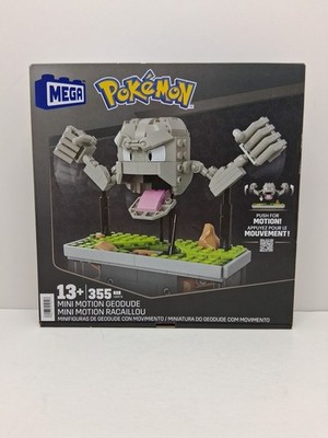 Mega Pokemon Mini Motion Geodude Building Toy Set HWR79 355 Pieces New