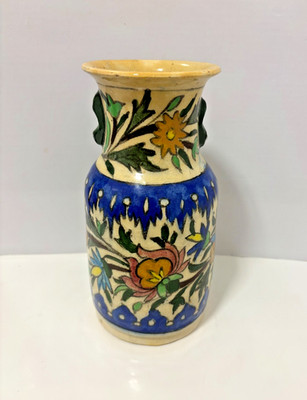 ANTIKE IZNIK KERAMIK BEMALTE VASE