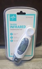 MEDLINE TALKING INFRARED THERMOMETER 1 Second Measurement Speaks Results