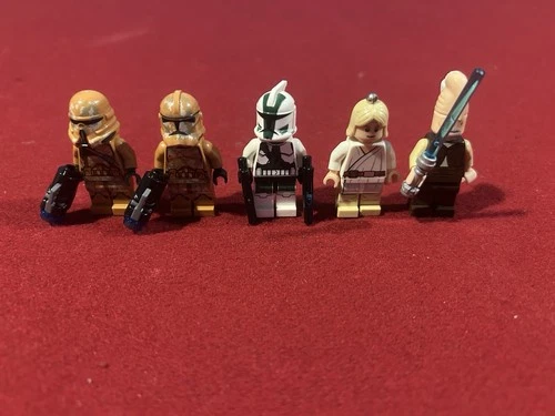 LEGO Star Wars Minifigure Collection Clone Commanders, Jedis
