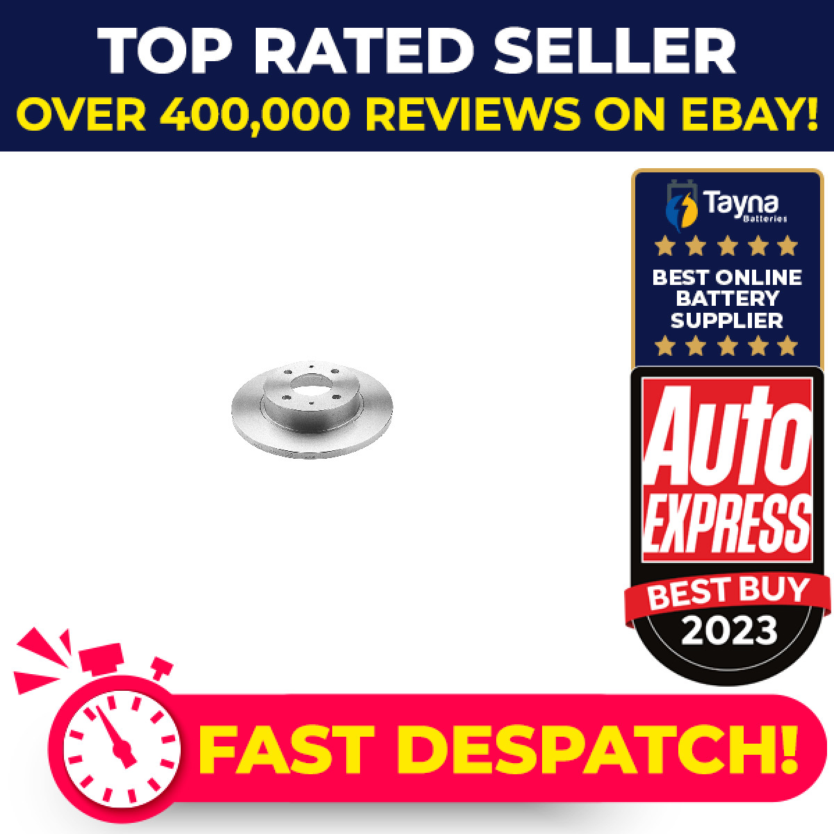 2x Brake Discs Pair Solid Front 240mm 18700 Febi Set 4020650Y01 4020661A01 New