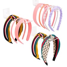 3 Pack Clear Acrylic Headband Organizers And Storage for Hairbow Organization...