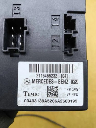 MERCEDES-BENZ E W211 Komfortsteuergerät 2115455232 3.00 Diesel 156kw 33157921