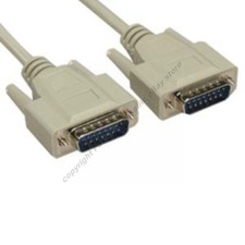 6ft Joystick/Midi Sound Card/Game Port/Jack DB15 pin Male M Cable/Cord/Wire