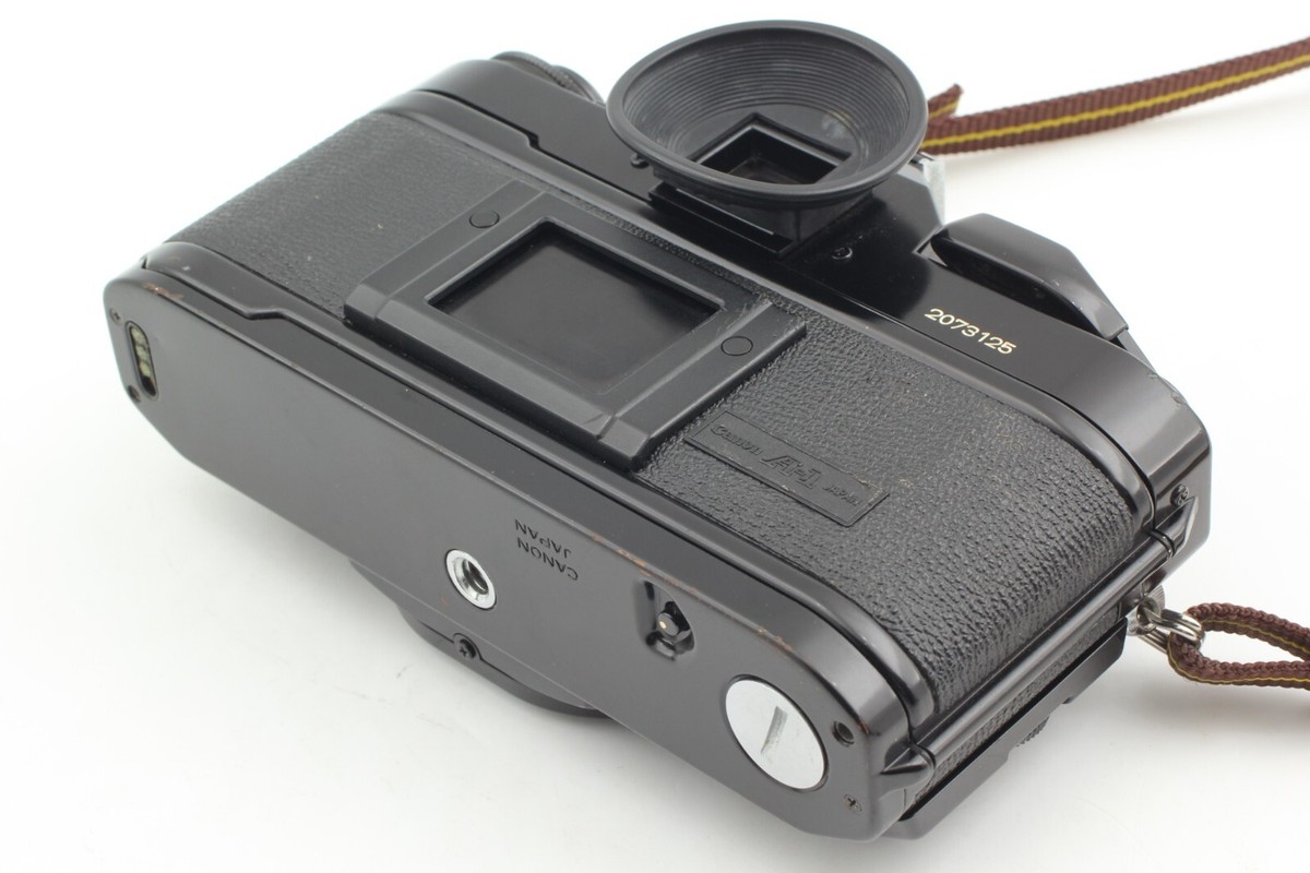 EXC+5】 Canon A-1 35mm Film Camera w/ FD 28mm F3.5 S.C. 