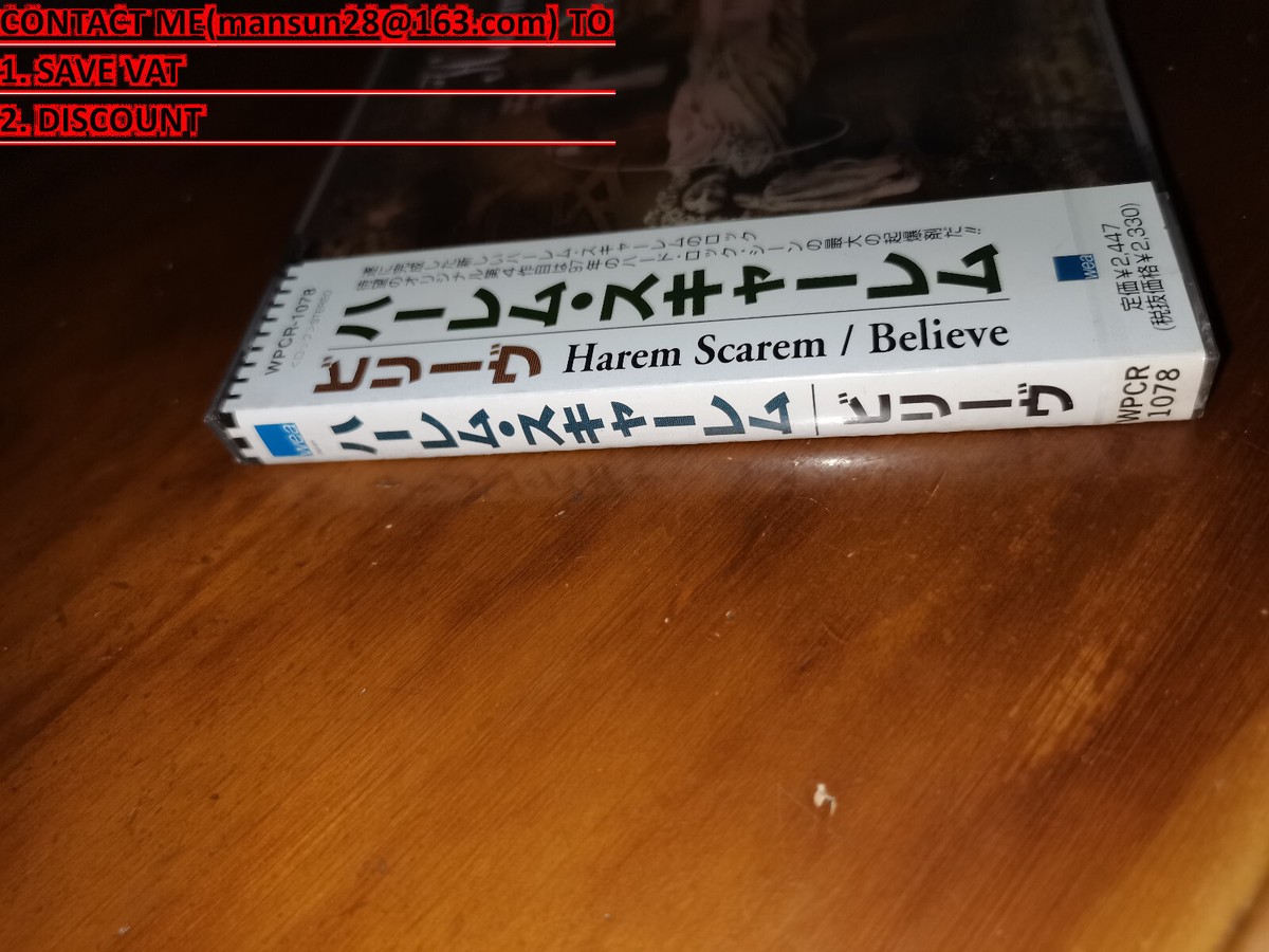 Harem Scarem / Believe JAPAN WPCR-1078 NEW!!!!!!!!!! C8 | eBay