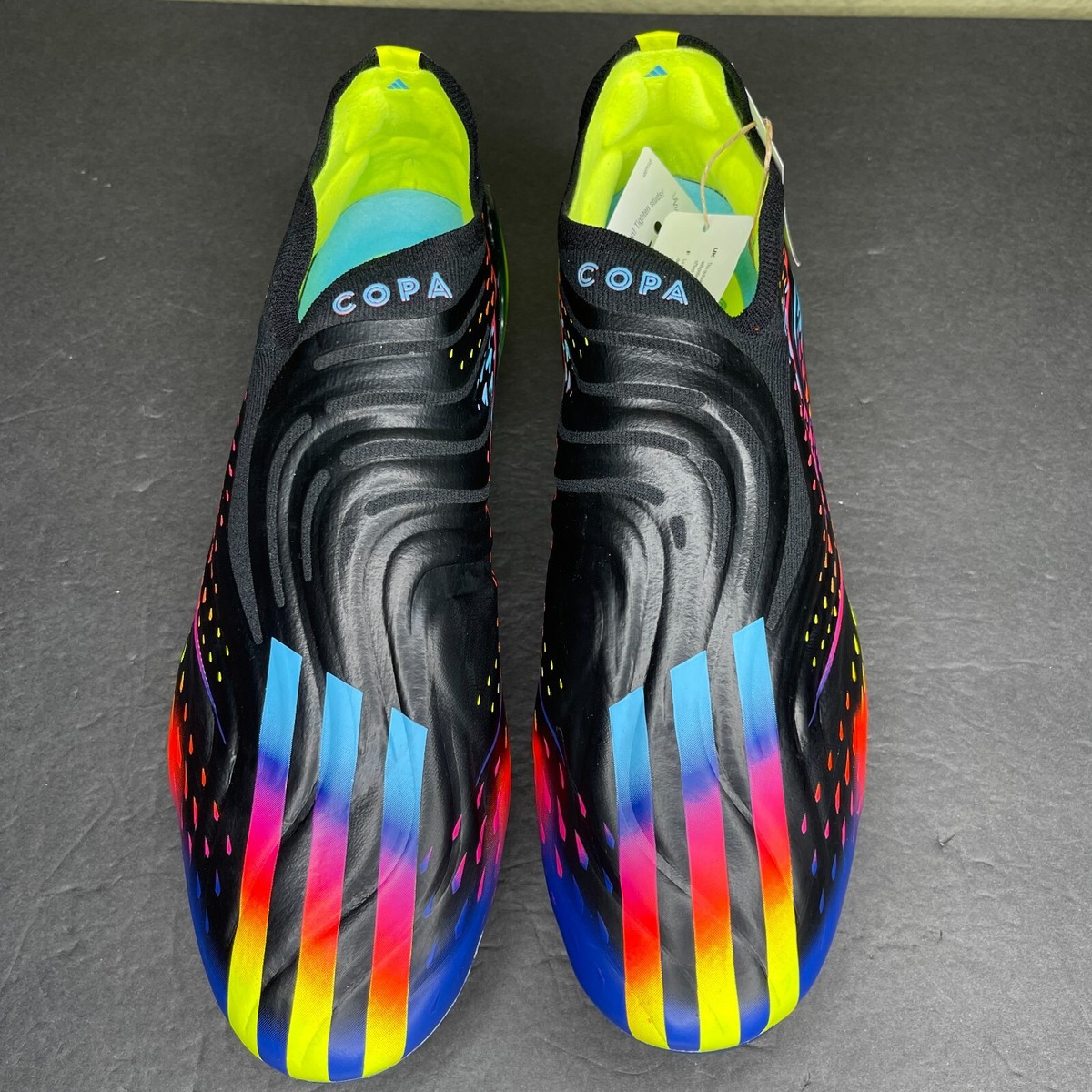 Adidas Copa Sense+ SG Soccer Cleats Black Multi GZ1359 Men Size 11 New Adidas Copa Sense+ SG Soccer Cleats Black Multicolor GZ1359  main image 2