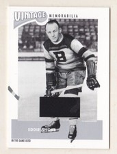 2002-03 BAP ITG Used Eddie Shore Pants Vintage Memorabilia Boston Bruins 02-03