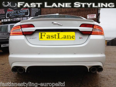 Jaguar XF Custom Built Stainless Steel Exhaust Cat Back Dual System | eBay