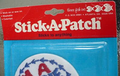 1975 THREE FISH STICK-A-PATCH I'M A PEOPLE LOVER NIP | eBay 1975 THREE FISH STICK-A-PATCH I'M A PEOPLE LOVER NIP | eBay