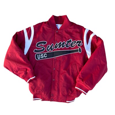 Russell Athletics USC Sumter Baseball Varsity Bomber Jacket Rare Men's Small (S)