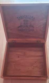 Tabacalera empty cigar box