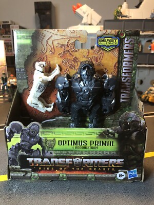 Transformers: Rise of the Beasts Optimus Primal & Arrowstripe Hasbro