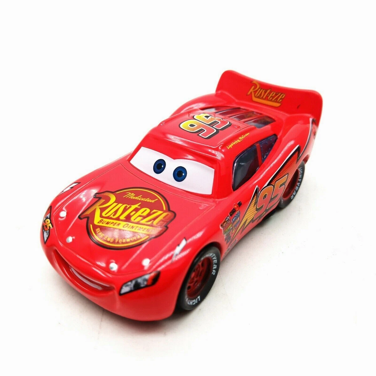 3 Pack Disney Pixar Cars Lot Chick Hicks King McQueen Diecast