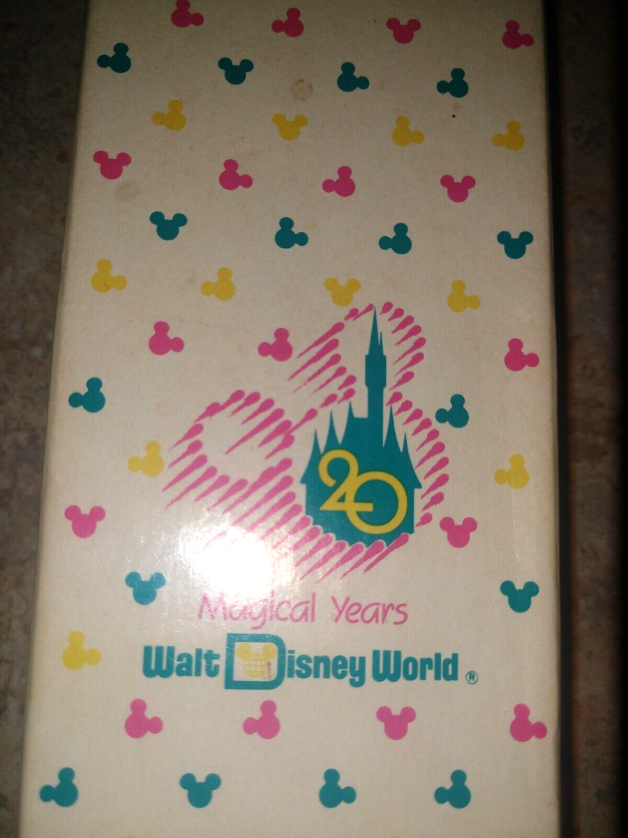 超レア　ウォルト・ディズニーワールド　20周年グッズ VINTAGE WALT DISNEY WORLD 1991 20th ANNIVERSARY Gift Box Only | eBay