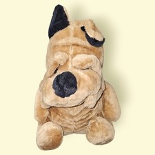 Vintage American Wego Plush Dog 1984 Bulldog