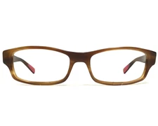 Paul Smith Eyeglasses Frames PS-417 MSYC Brown Horn Pink Rectangular 53-18-135