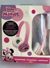 Disney Junior Minnie Mouse Headphones With Kid-Friendly Volume. NEW