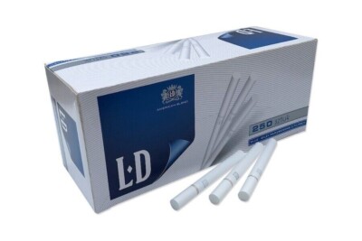 LD BLUE JTI Empty Filter Tubes King Size 2 Boxes of 250 (500ct.) | eBay