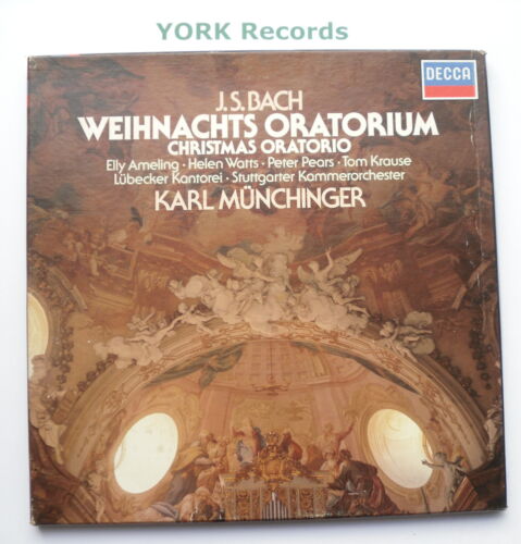 414 445-1 - BACH - Weihnachts Oratorium MUNCHINER - Ex Con 3 LP Record Box Set - Picture 1 of 1