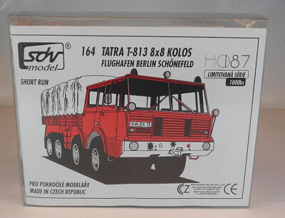 SDV 1/87 Made in Czech Bausatz 164 Tatra T 813 8x8 Kolos Schönefeld OVP #5347