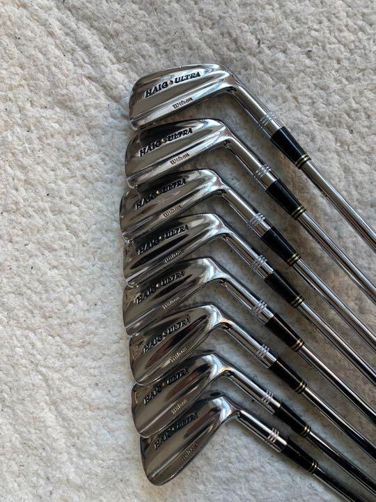 クラブ Wilson. HAIG ULTRA Wilson] HAIG ULTRA Iron Set 8pcs 3-Pw Steel used golf clubs