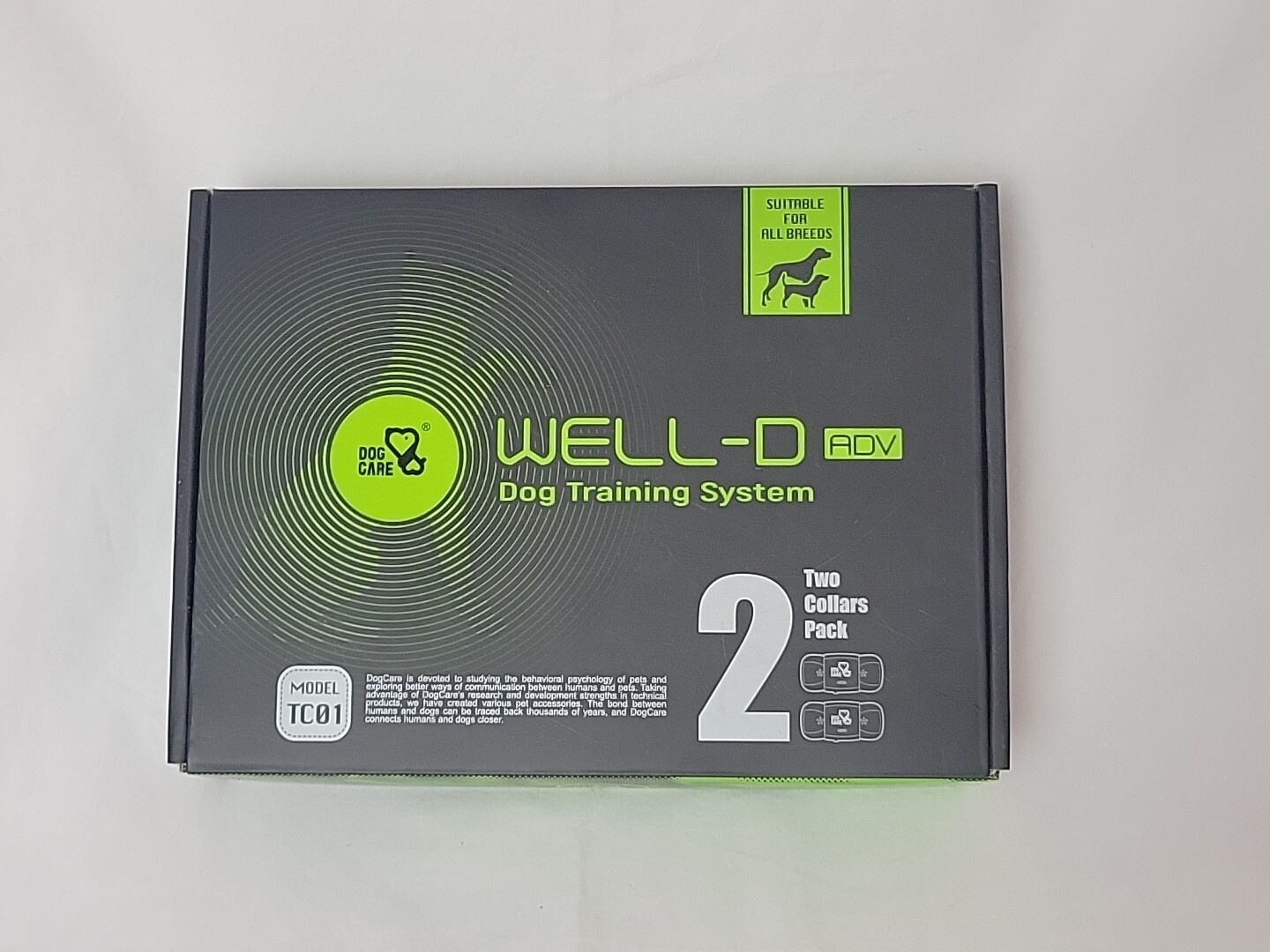 Dog Care WellD LE Dog Training System All Breed Suitable Shock Model