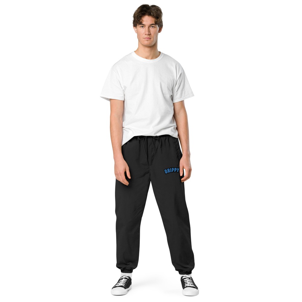 Eco-friendly recycled tracksuit pants for sustainable style