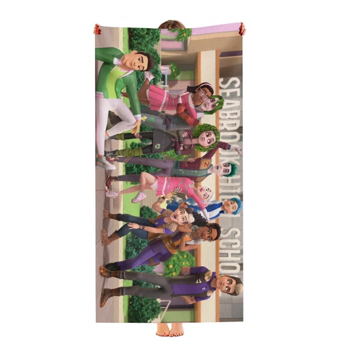 Zombie The Re Animated Beach Towel Quick Drying Microfiber 30"x60" Birthday Gift