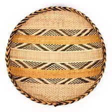 Gokwe Basket Zimbabwe Africa 16.5 Inch