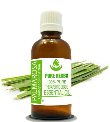 Olio essenziale di Cymbopogon martinii 100% puro e naturale alle erbe Palmarosa - Foto 7 di 7