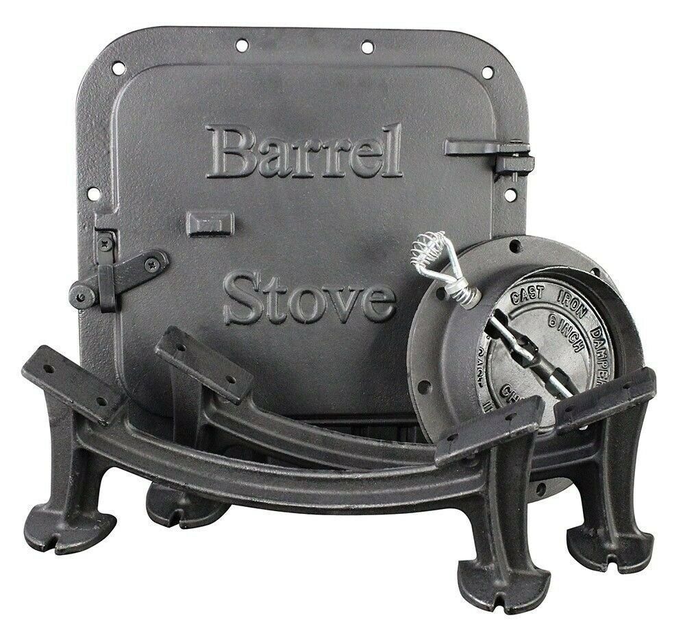 Vogelzang U.S. Stove BK100E BSK1000 Stove Barrel Stove Kit 86738021005 |  eBay
