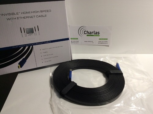 Cavo HDMI KRAMER Invisibile High Velocità Con Cavo Ethernet 10,7 M - Bild 1 von 2